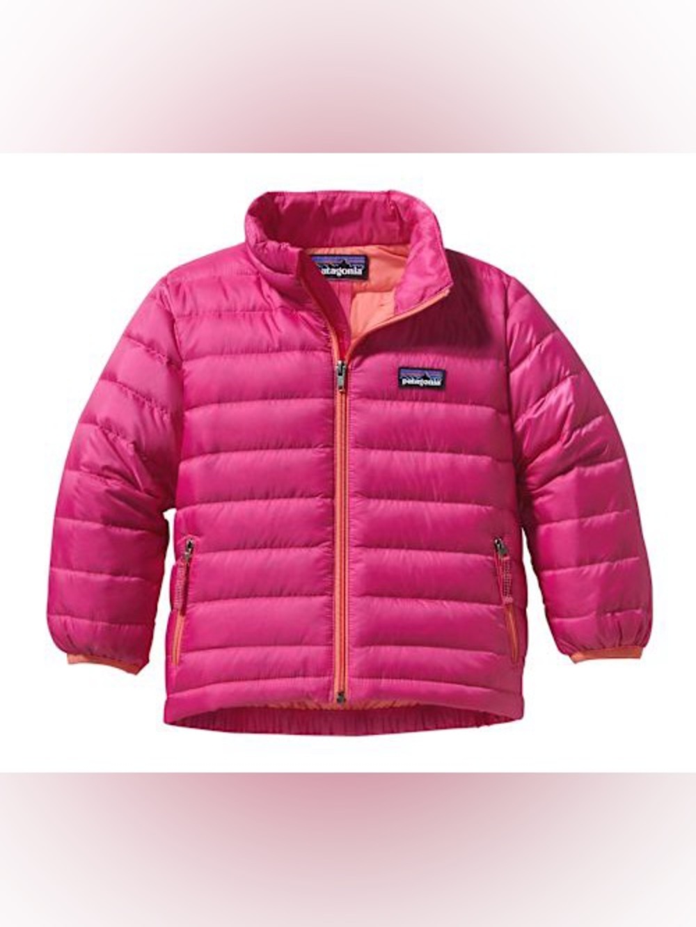 Patagonia Girls Hot Pink Lightweight Down Jacket Size 3T